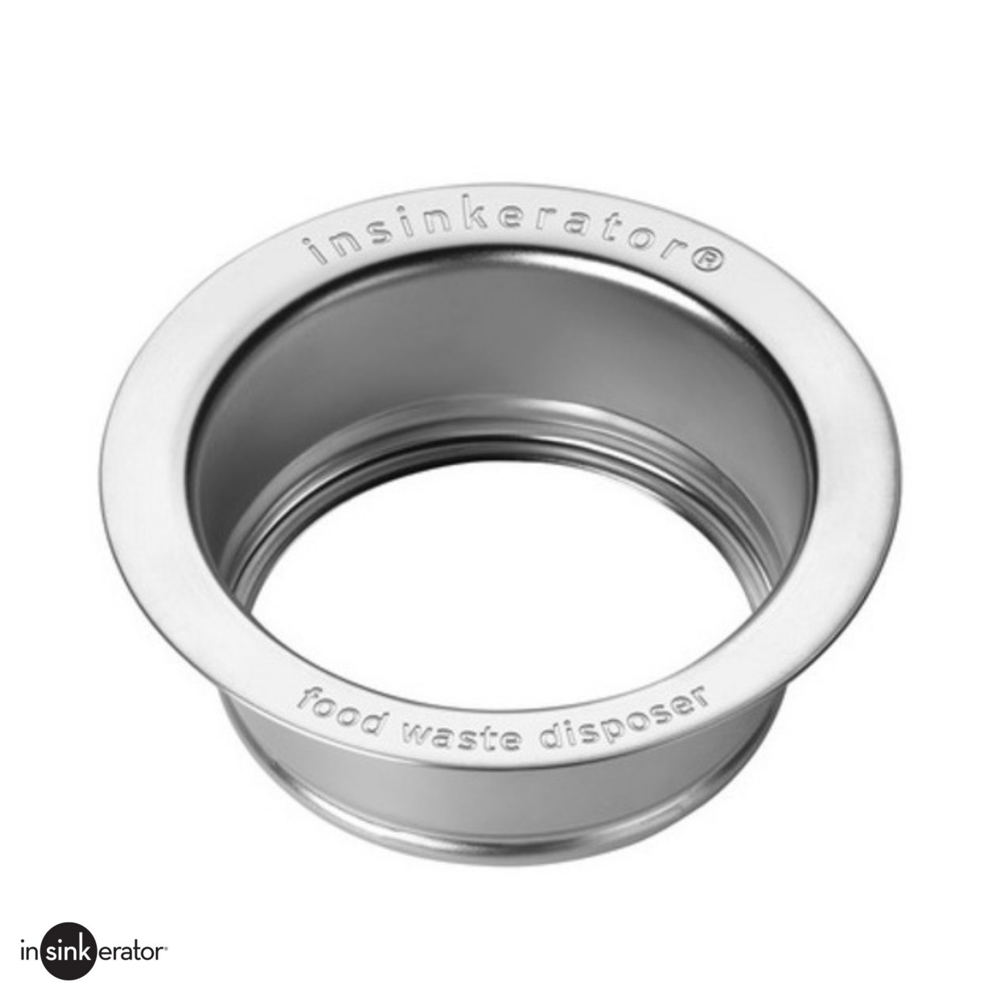 Insinkerator Sink Flange - Brushed Stainless Steel