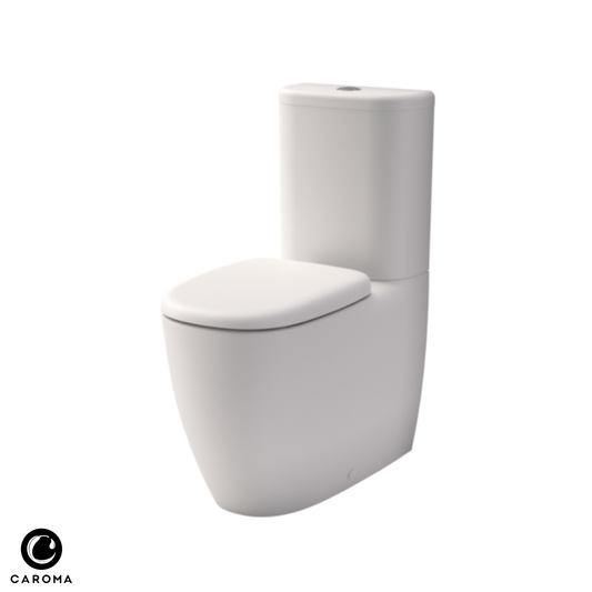 Caroma Contura II Cleanflush Wall Faced Close Coupled Toilet Suite - Available in 3 Colours