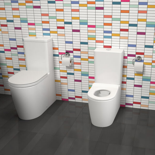 Caroma Liano Junior Cleanflush Wall Faced Toilet Suite