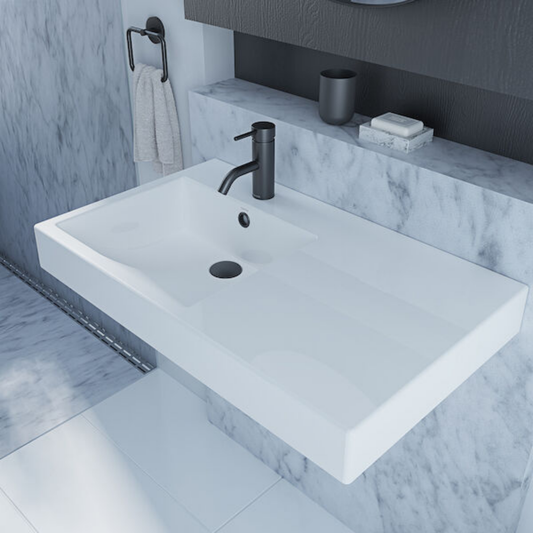 Caroma Liano Nexus Right Hand Shelf Wall Basin | 750 x 450mm