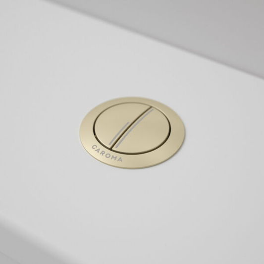 Caroma Bezel/Button Round Metal | Available in 6 Colours