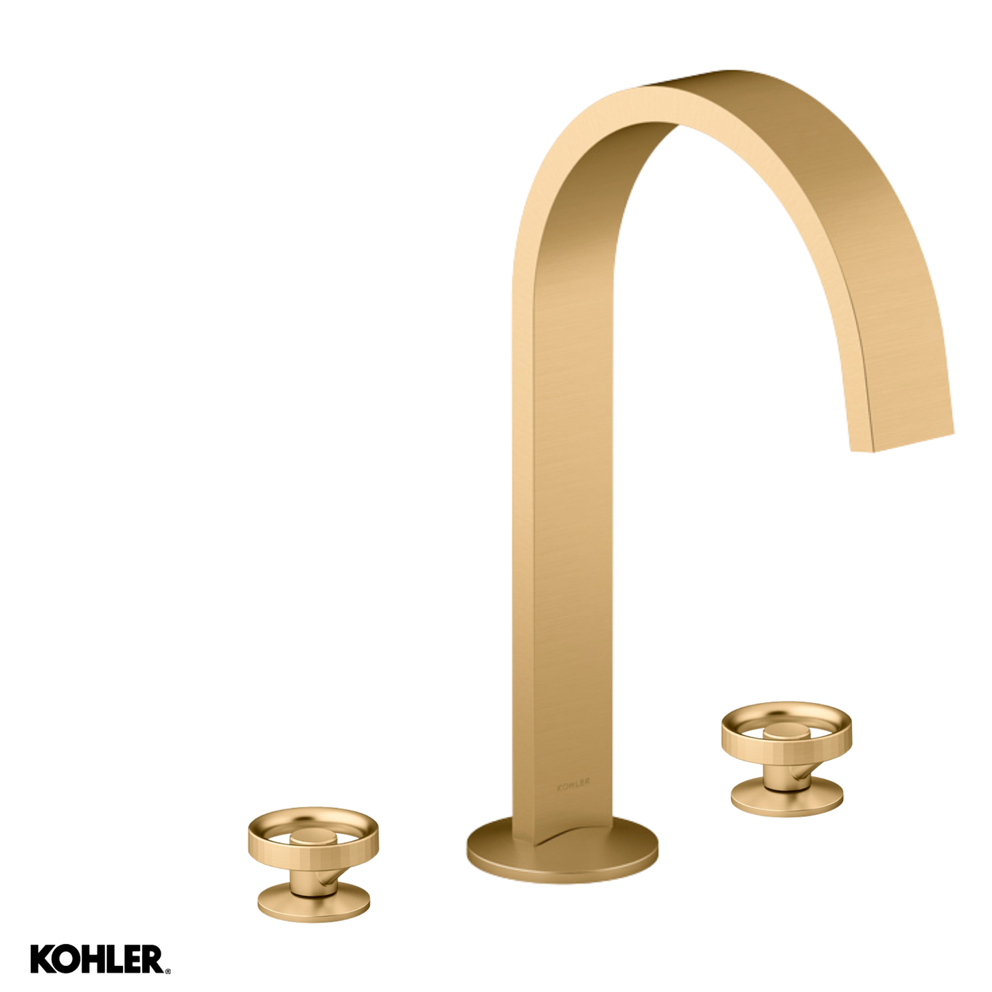 Kohler Components Ribbon Hob Basin Spout & | Industrial Handles - Available in 3 Colours