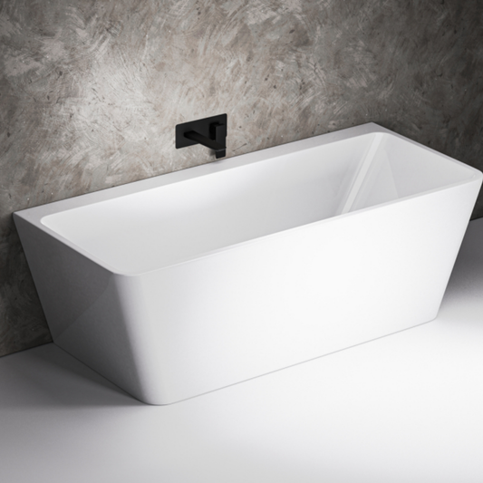 Plumbline Pure Zone Back To Wall Bath 1700mm