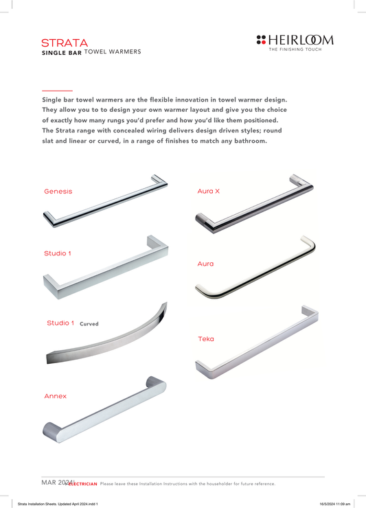 Heirloom Strata 12 Volt Transformer