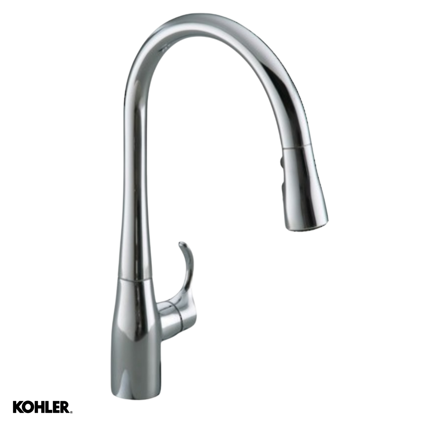 Kohler Simplice Pull Down Kitchen Mixer | Available in 3 Colours