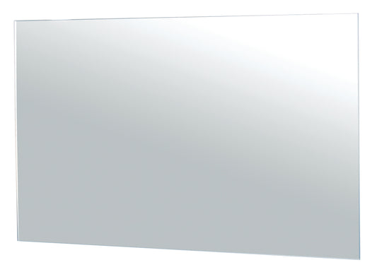Polished Edge Rectangle Mirror with Hidden Fittings (Mirrox) - 12 Size Options