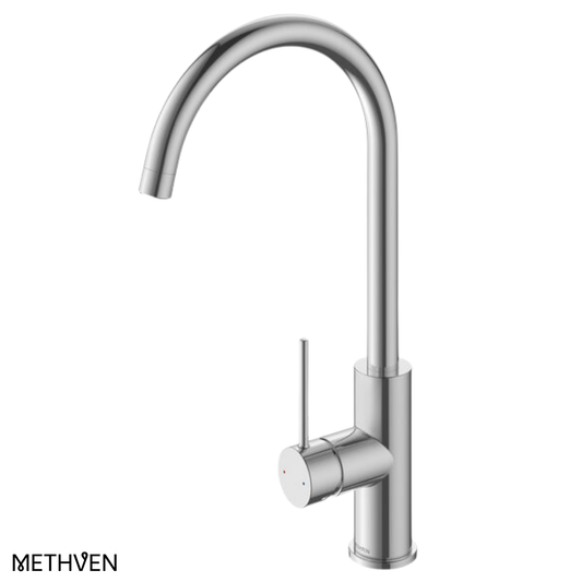Methven Minimalist MK2 Gooseneck Sink Mixer | Available in 3 Colours