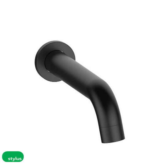 Stylus Basis Wall Basin/Bath Outlet 180mm - 3 Colour Options