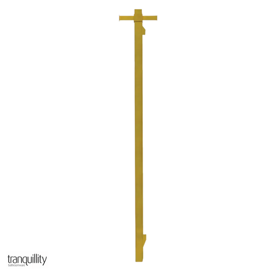 Tranquillity Square Vertical Heated Towel Bar 1000mm - 5 Colour Options