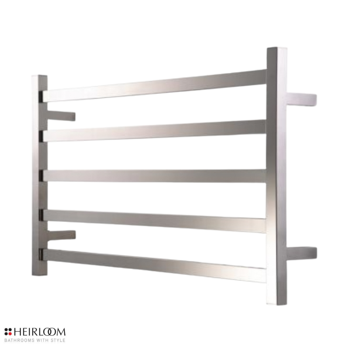 Heirloom Studio 1 Extended Heated Towel Rail | 510 x 850mm - Available in 2 Colours