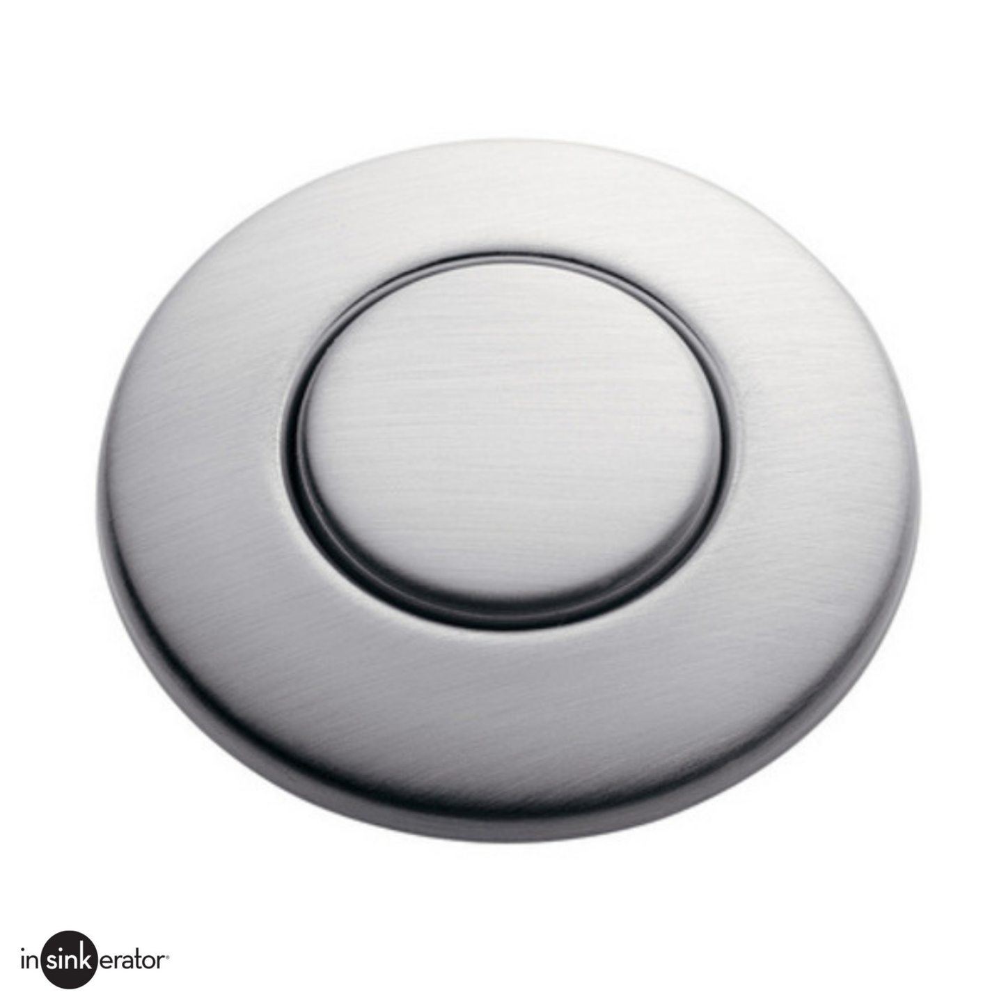 Insinkerator Air Switch Button Cover - Brushed Steel