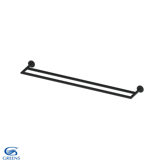 Zola Double Towel Rail 600mm - 5 Colour Options