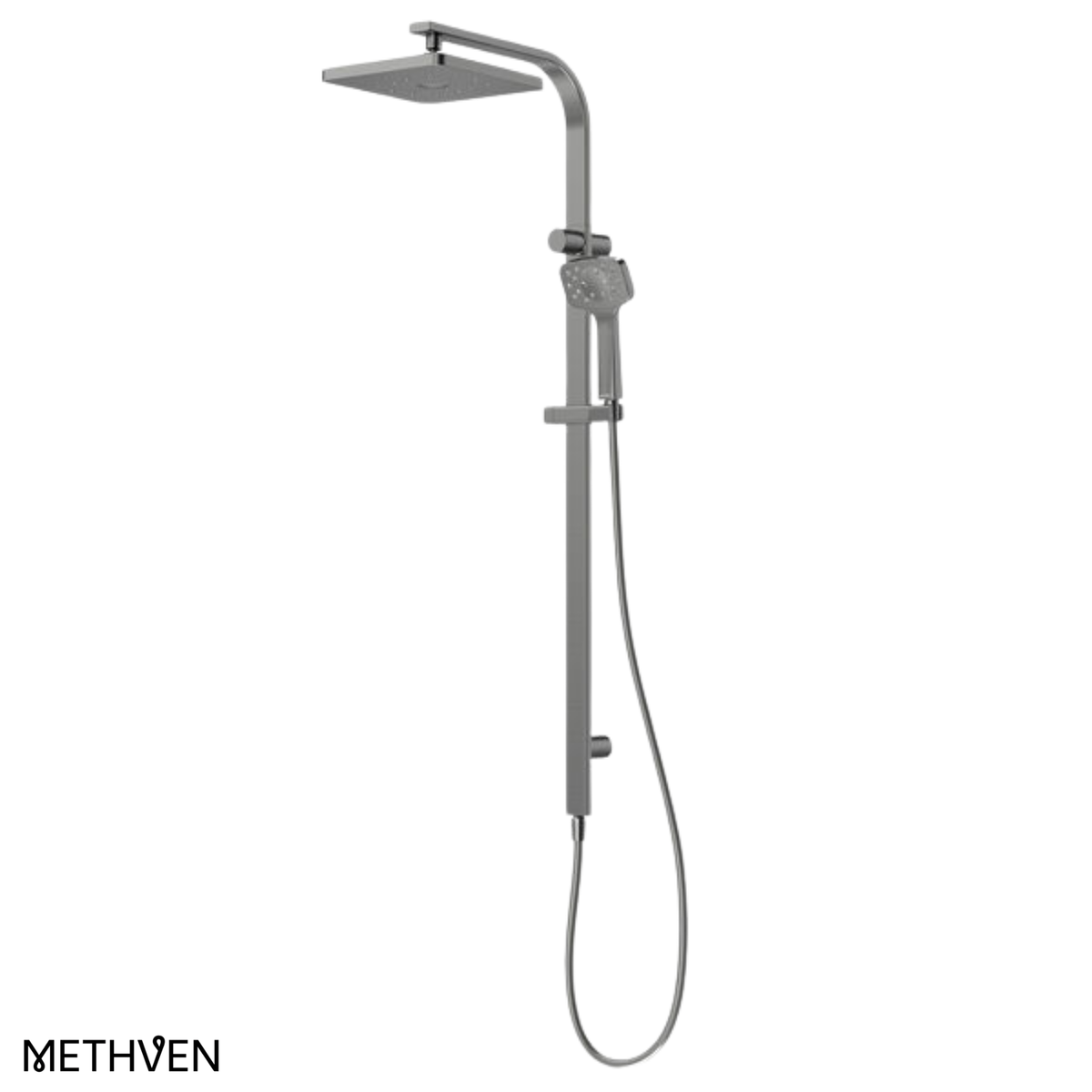 Methven Waipori MK2 Satinjet Rail Shower With Overhead - Available in 4 Colours