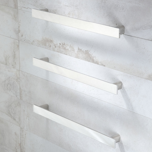 Heirloom Strata Loft Single Bar Towel Warmer 690mm | Available in 2 Colours