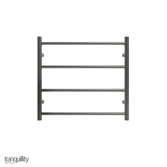 Tranquillity Jersey Round 4-Bar Heated Towel Rail | 500 x 550mm - Available in 6 Colours