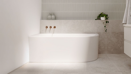 VCBC Lux Corner Back To Wall Bath | Right Corner 1700mm