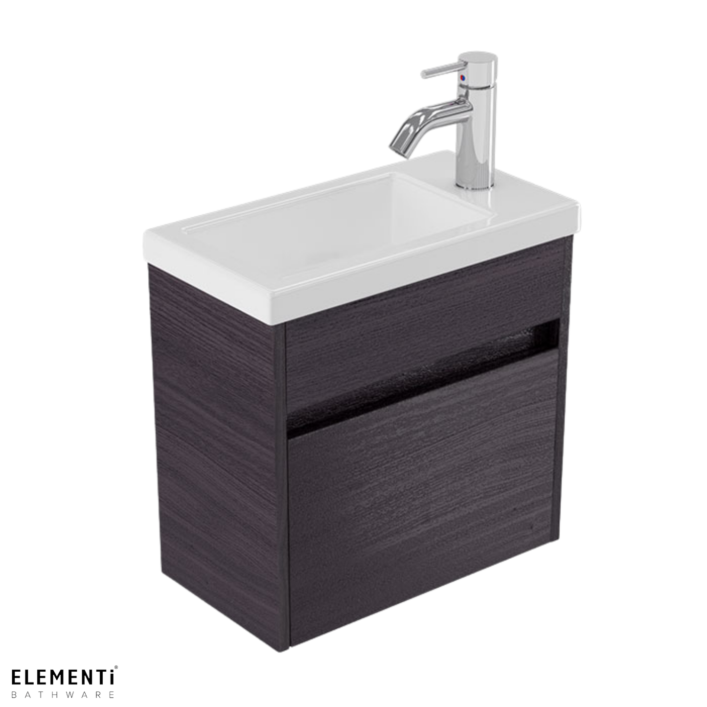 Elementi Novara Wall Hung Vanity 440mm - 11 Colour Options