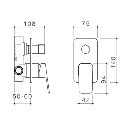 Methven Waipori MK2 Diverter Shower Mixer | Available in 4 Colours