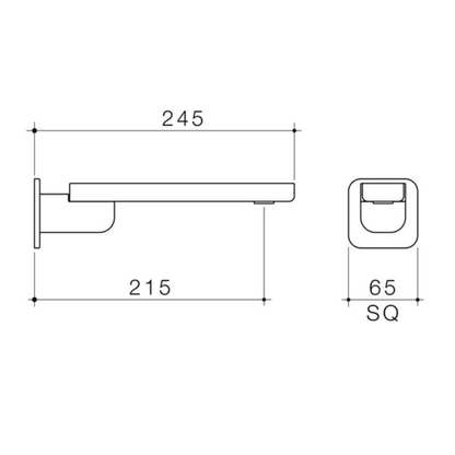 Methven Waipori MK2 Swivel Wall Bath Spout | Available in 4 Colours