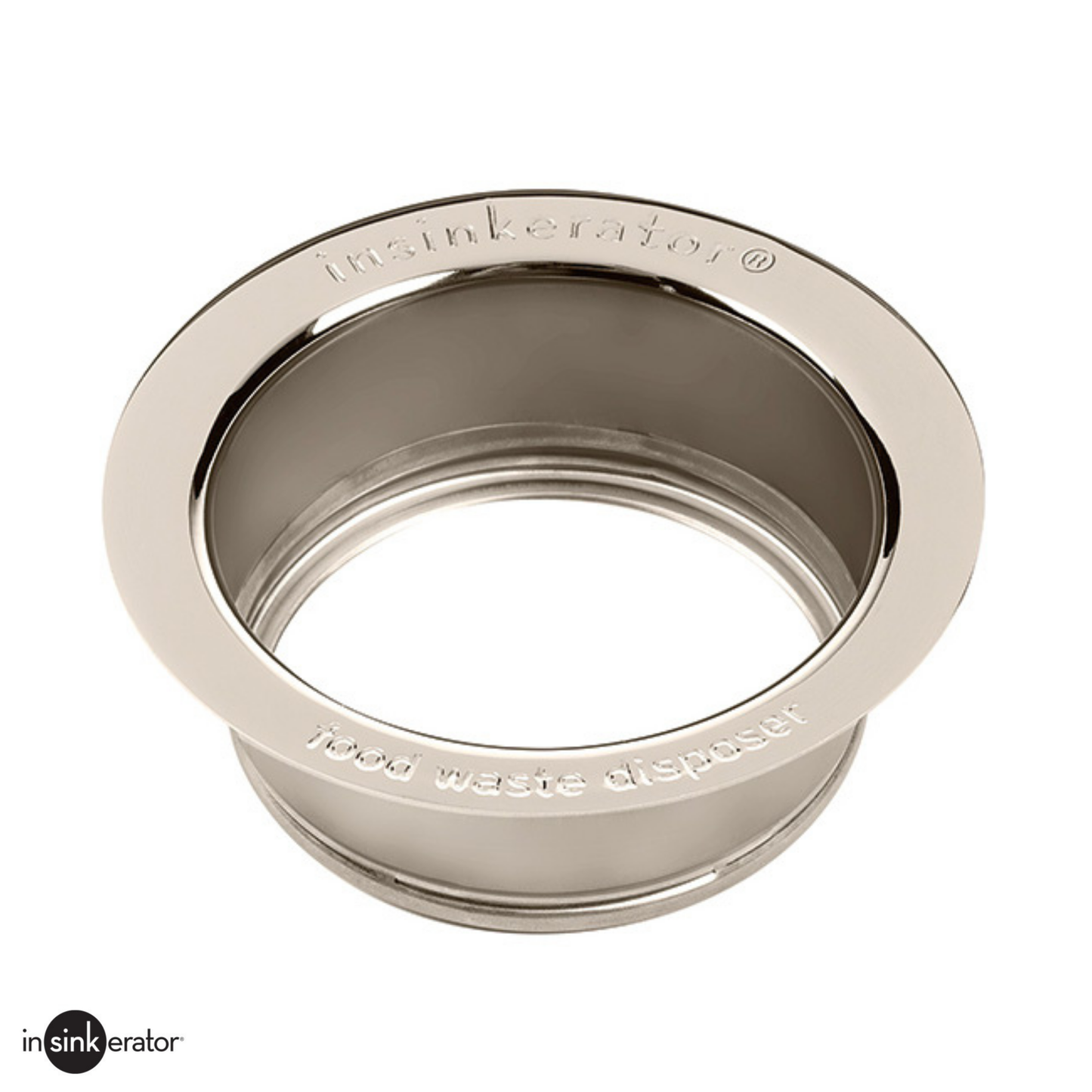 Insinkerator Sink Flange - Polished Stainless Steel