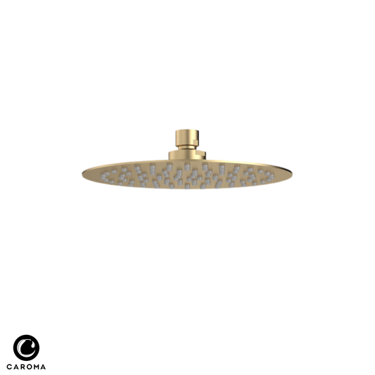 Caroma Round Rain Shower 200mm | Available in 5 Colours