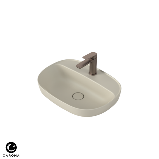 Caroma Contura II Inset Basin | 530 x 400mm - Available in 3 Colours