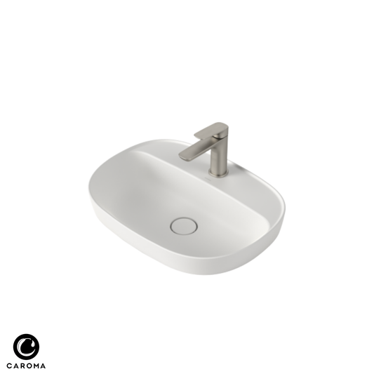 Caroma Contura II Inset Basin | 530 x 400mm - Available in 3 Colours