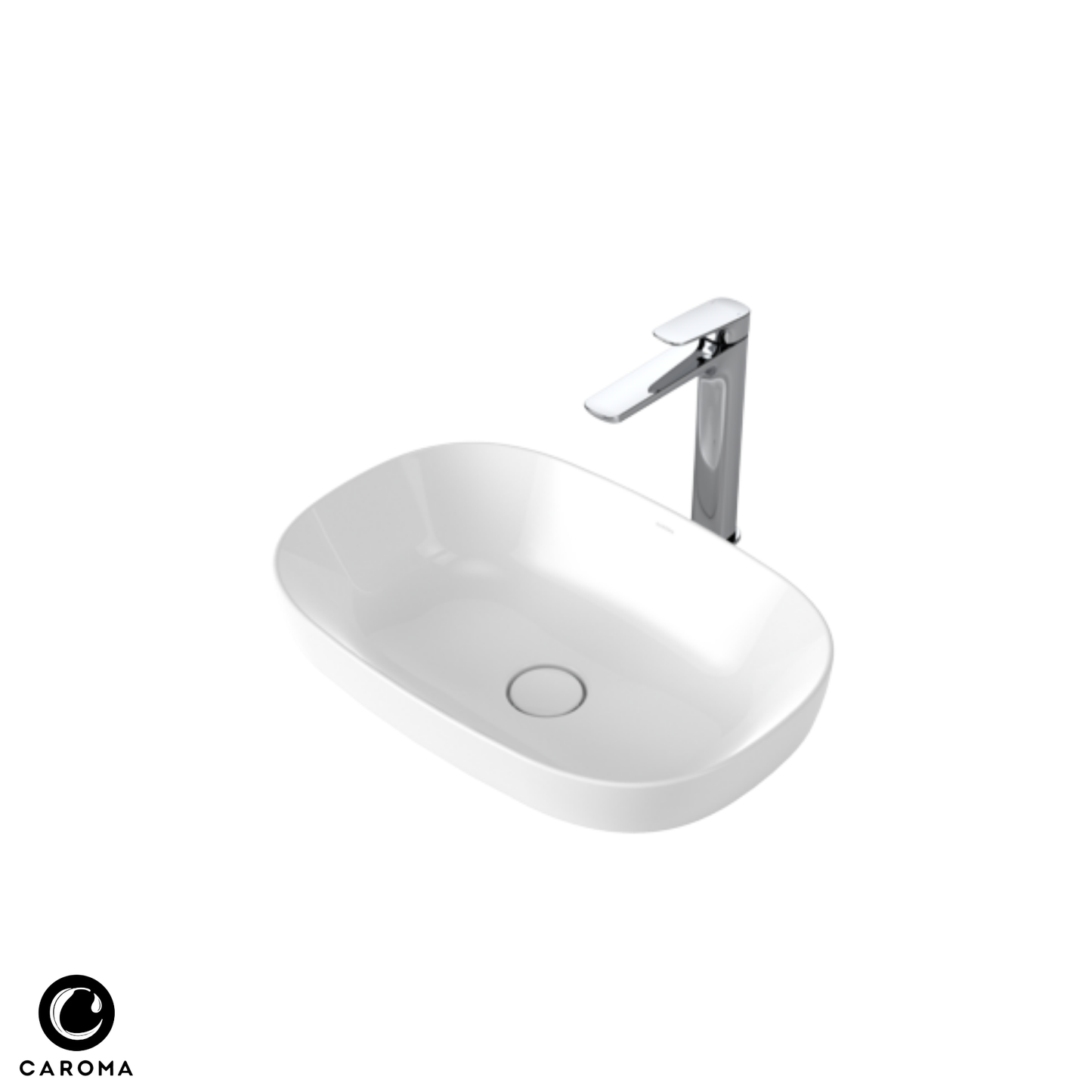 Caroma Contura II Inset Basin | 530 x 360mm - Available in 3 Colours