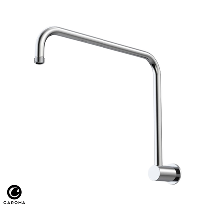 Caroma Upswept Square Shower Arm 460mm | Available in 5 Colours