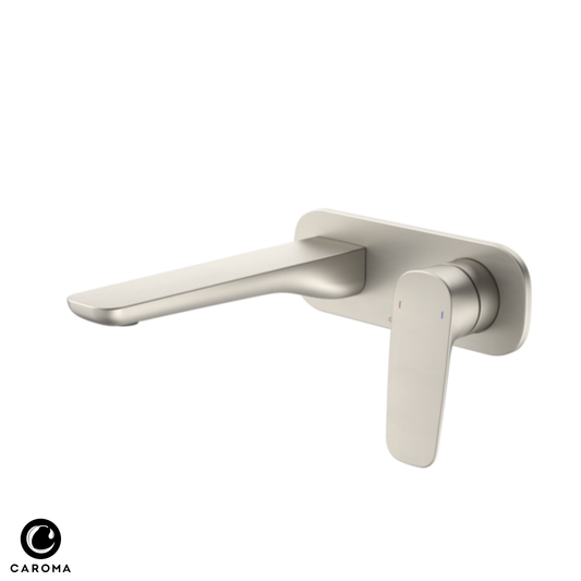 Caroma Contura II Wall Basin/Bath Mixer 180mm | Available in 5 Colours