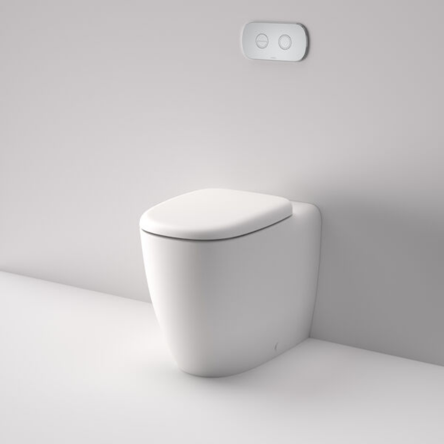 Caroma Contura II Cleanflush Invisi Series II Wall Faced Toilet Suite - Available in 3 Colours