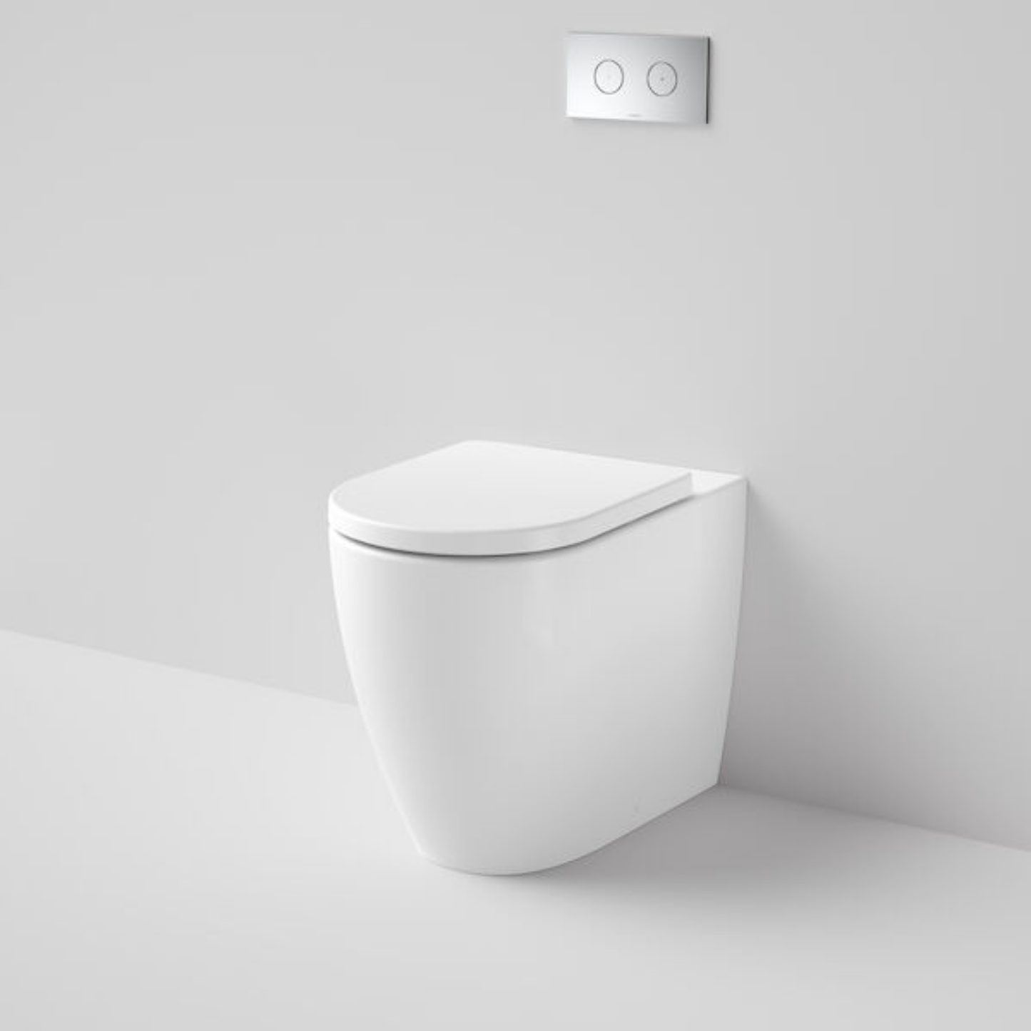 Caroma Urbane II Cleanflush Invisi Series II Wall Faced Toilet Suite (with GermGard)