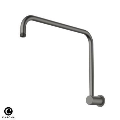Caroma Upswept Square Shower Arm 460mm | Available in 5 Colours