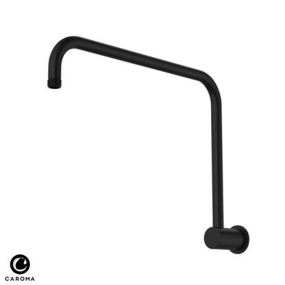 Caroma Upswept Square Shower Arm 460mm | Available in 5 Colours