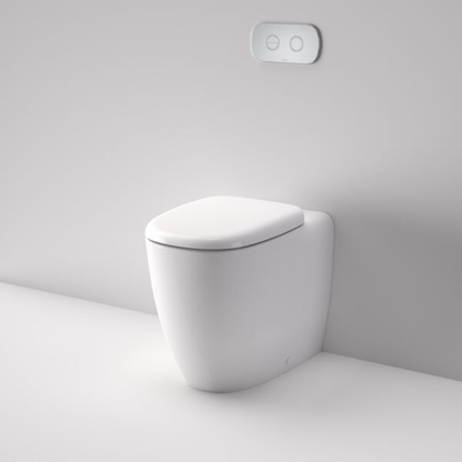 Caroma Contura II Cleanflush Invisi Series II Wall Faced Toilet Suite - Available in 3 Colours