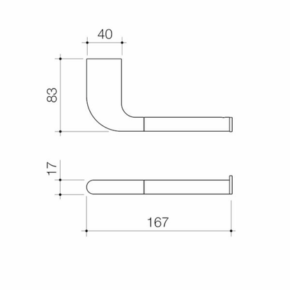 Caroma Contura II Toilet Roll Holder | Available in 5 Colours
