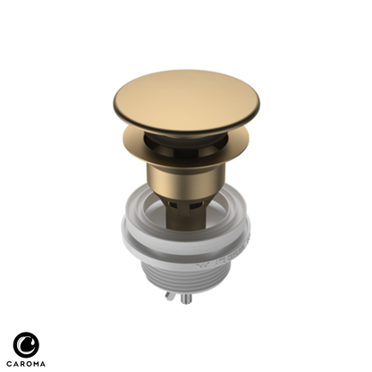 Caroma Basin Dome Pop Up Waste Long | Available in 7 Colours