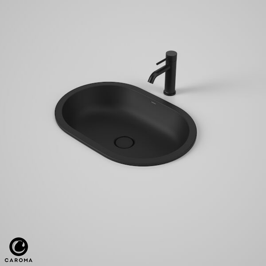 Caroma Liano II Pill Under/Over Counter Basin | 580 x 400mm - Available in 7 Colours