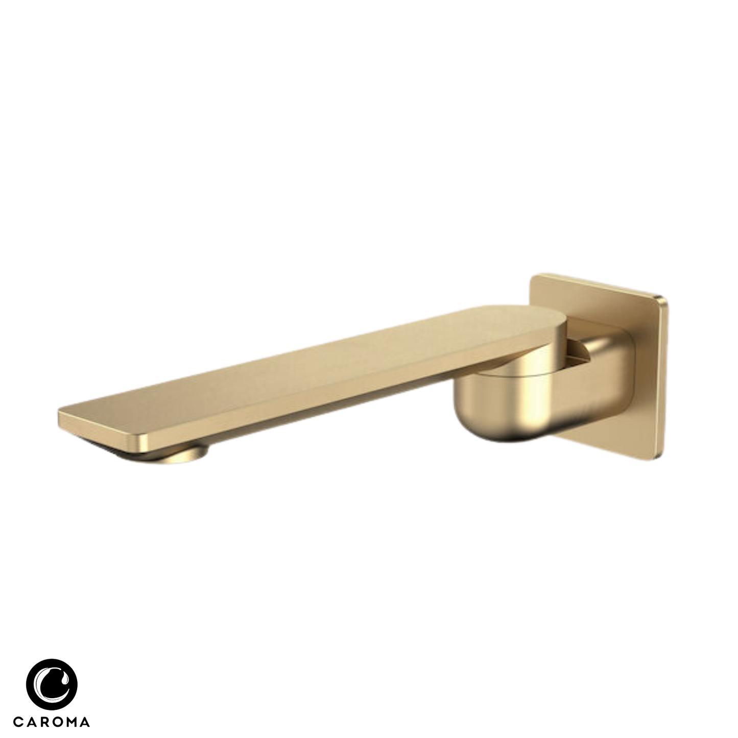 Caroma Urbane II Bath Swivel Spout (Square Cover Plate) 220mm - Available in 5 Colours