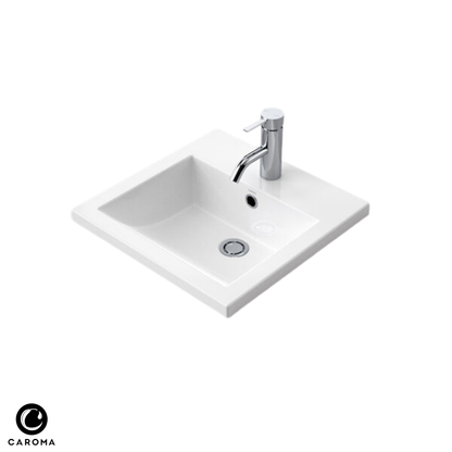 Caroma Liano Square Inset Vanity Basin 415mm