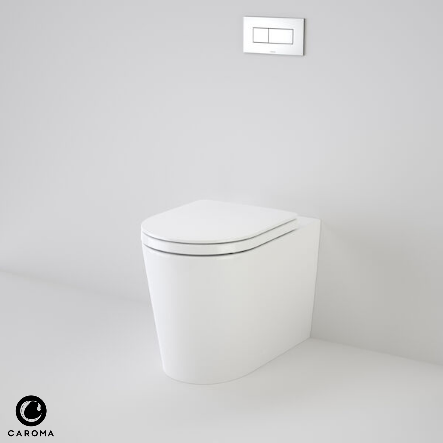 Caroma Liano Cleanflush Wall Faced Invisi Series II Toilet Suite (with GermGard)