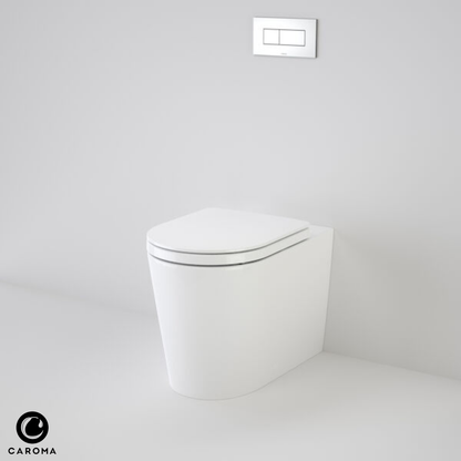 Caroma Liano Cleanflush Wall Faced Invisi Series II Toilet Suite (with GermGard)