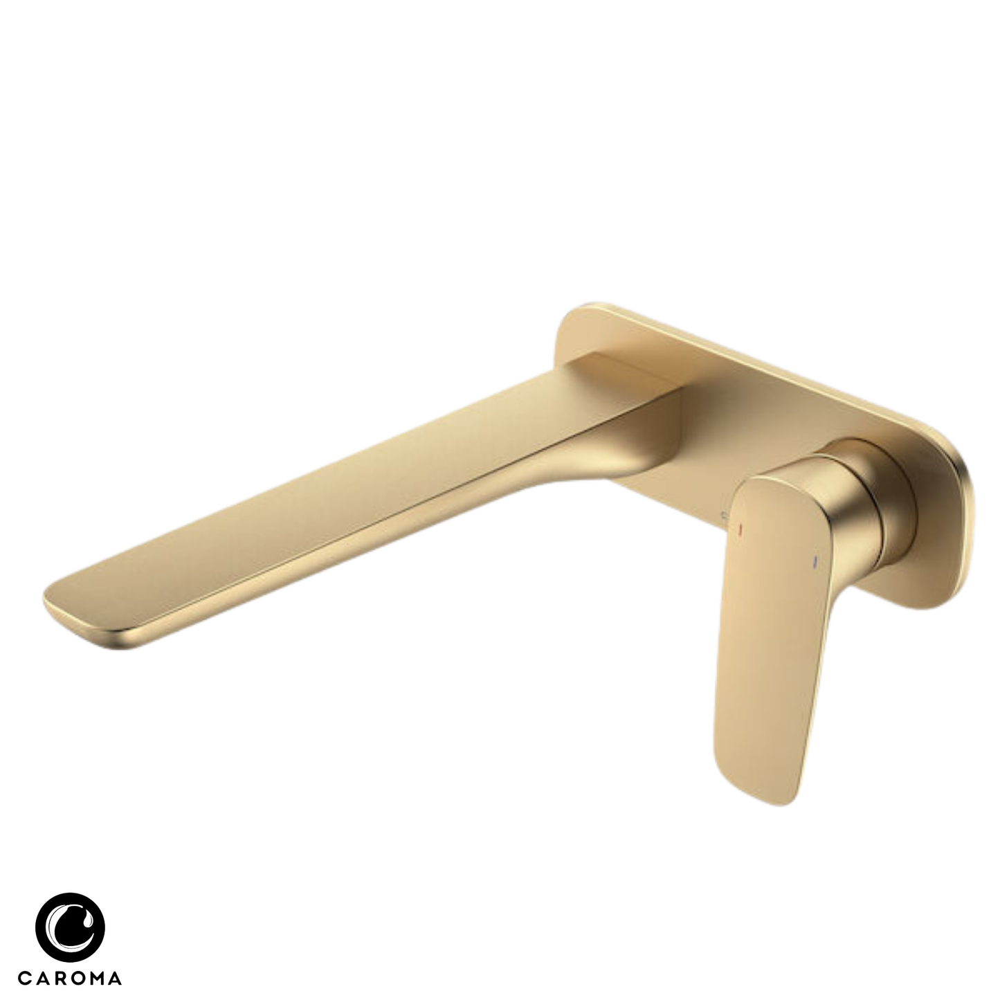 Caroma Contura II Wall Basin/Bath Mixer 220mm | Available in 5 Colours