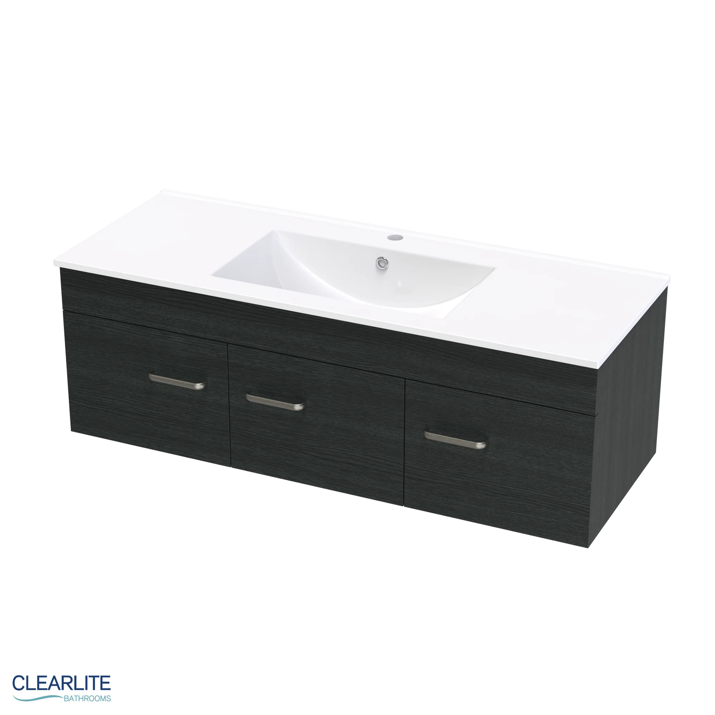 Clearlite Pacific Door Only Wall Hung Vanity 1200mm | Available in 3 Colours
