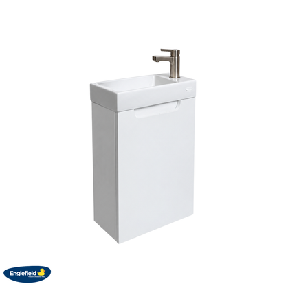 Englefield Valencia Mini Wall Hung Vanity 400mm | Available in 3 Colours