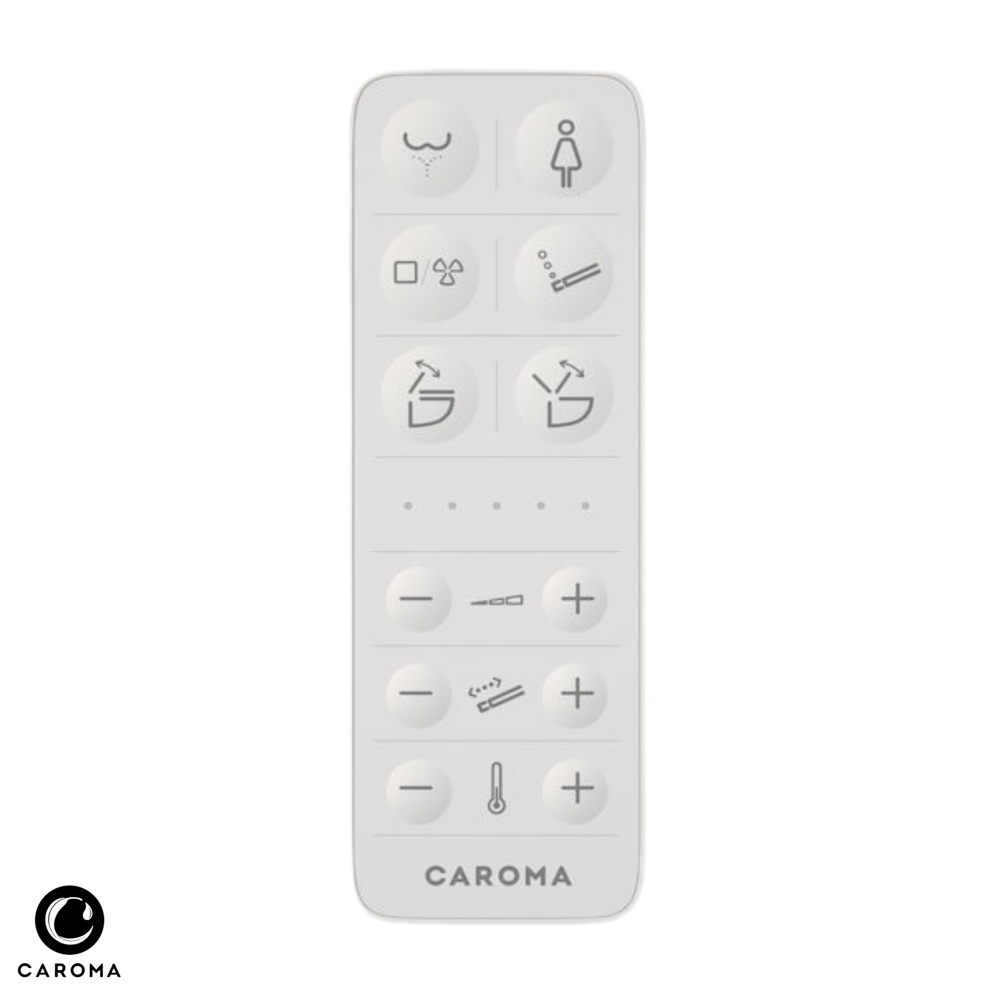 Caroma Urbane II Bidet Cleanflush Wall Faced Close Coupled Toilet Suite (with GermGard)