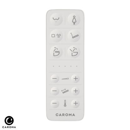Caroma Urbane II Bidet Cleanflush Wall Faced Close Coupled Toilet Suite (with GermGard)