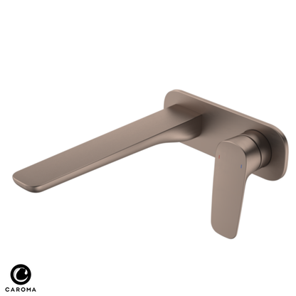 Caroma Contura II Wall Basin/Bath Mixer 220mm | Available in 5 Colours