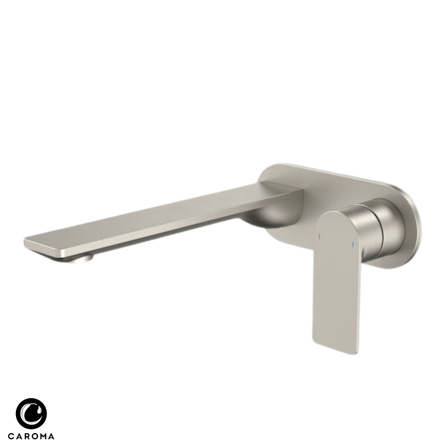 Caroma Urbane II Wall Basin/Bath Mixer (Round Cover Plate) 220mm - Available in 5 Colours