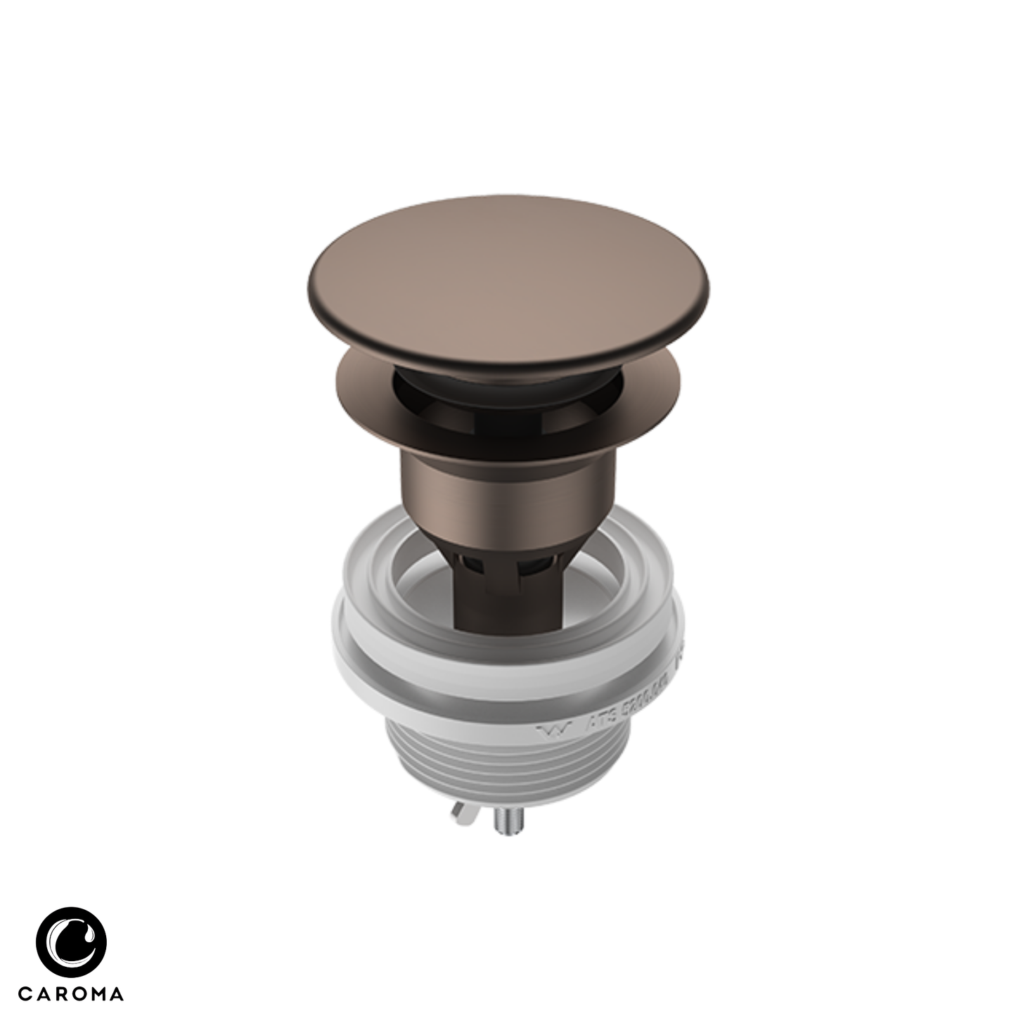 Caroma Basin Dome Pop Up Waste Long | Available in 7 Colours